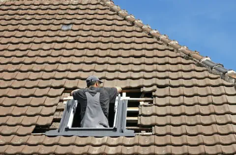 Pose de velux - Saint-Angel